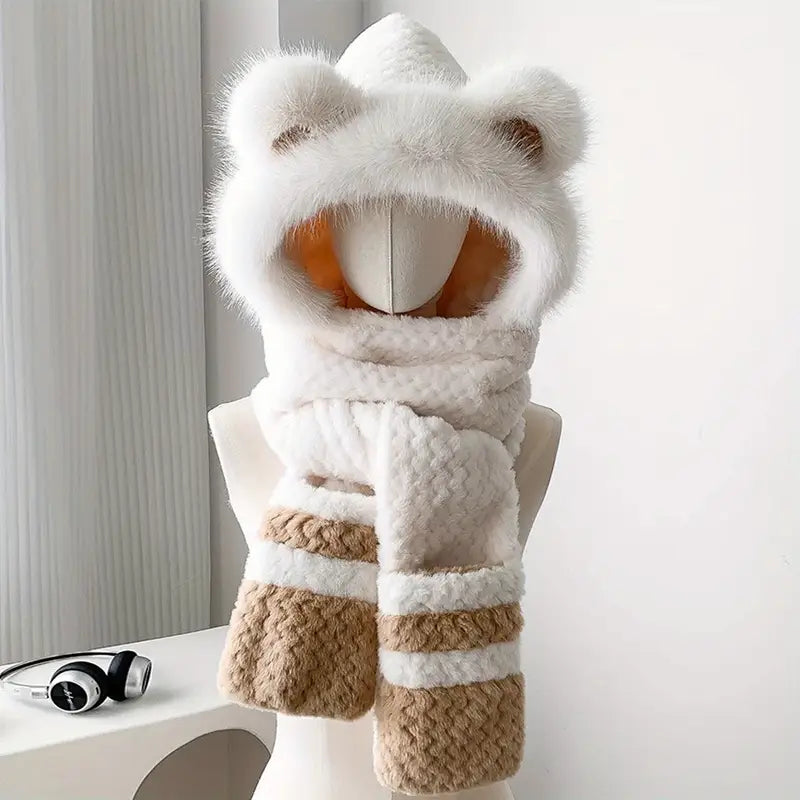 TeddyWear™ Bear Fleece Hood