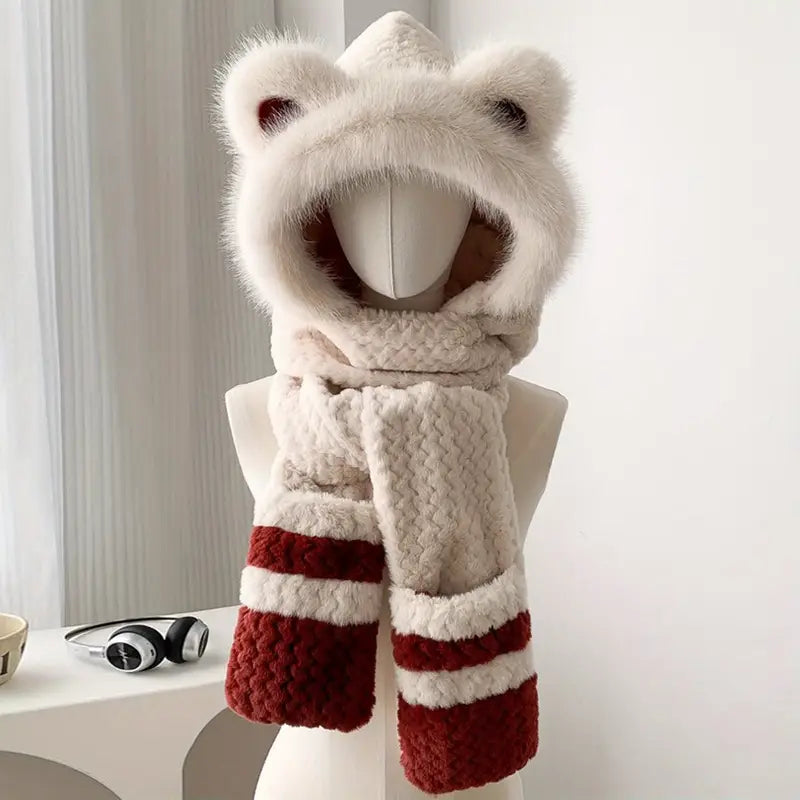 TeddyWear™ Bear Fleece Hood